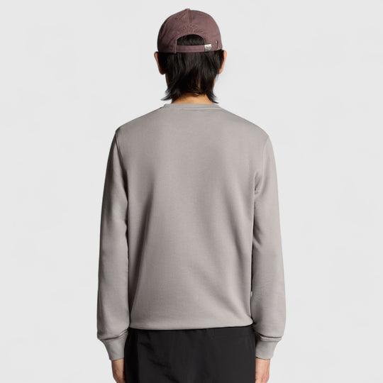 ML424VOG-Y043 Lyle & Scott Crew Neck Sweatshirt Gull Grey / Grijs