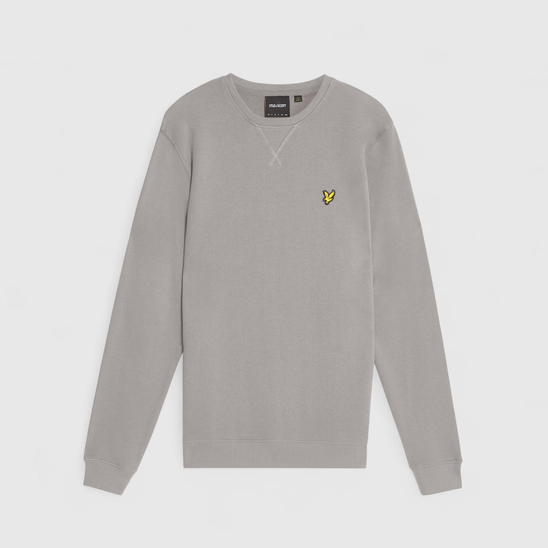 ML424VOG-Y043 Lyle & Scott Crew Neck Sweatshirt Gull Grey / Grijs