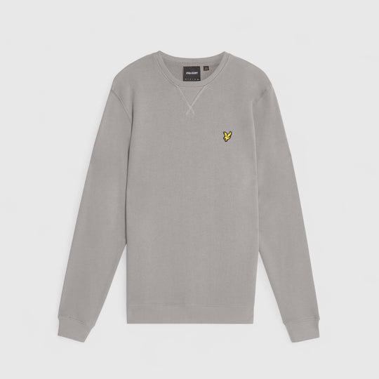 ML424VOG-Y043 Lyle & Scott Crew Neck Sweatshirt Gull Grey / Grijs