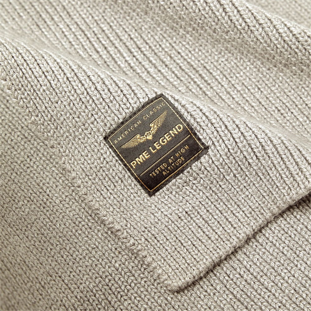 PAC197900-921 PME Legend Scarf Basic Light Gray Melee / Grey