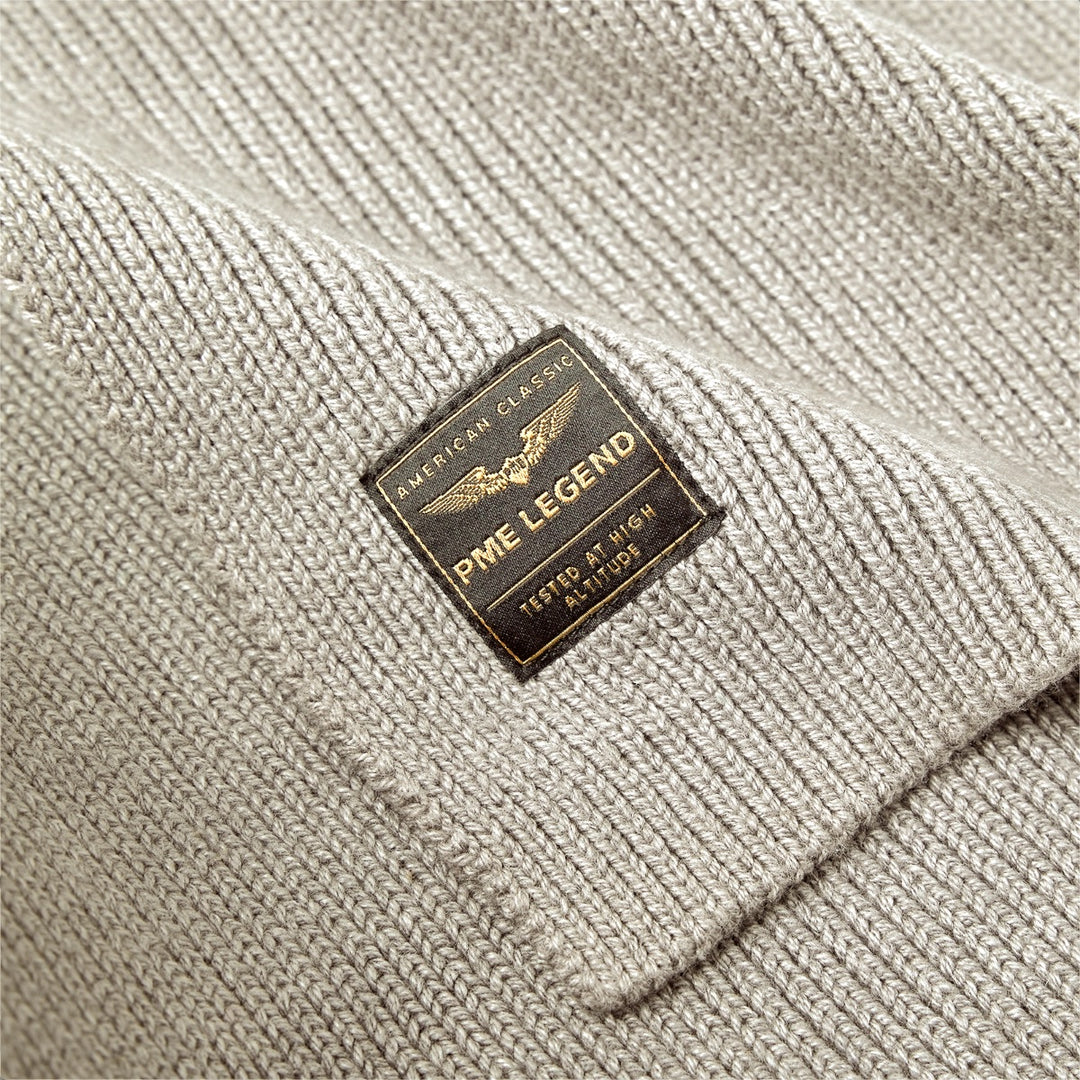 PAC197900-921 PME Legend Scarf Basic Light Gray Melee / Grey