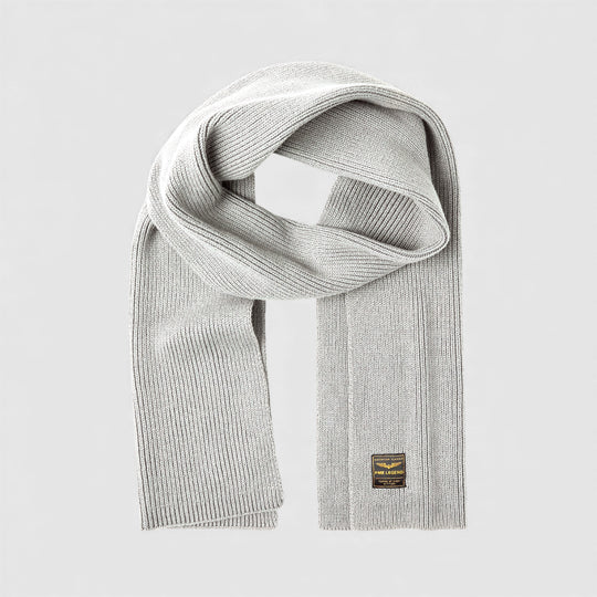 PAC197900-921 PME Legend Scarf Basic Light Gray Melee / Grey
