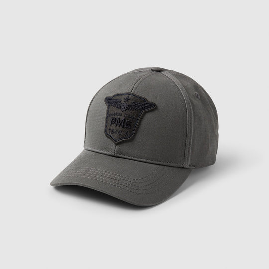 PAC2208909-8036 Cap Twill With Badge Tarmac