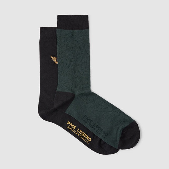 PAC2408920-6154 PME Legend Cotton Blend Socks 2-Pack Rosin
