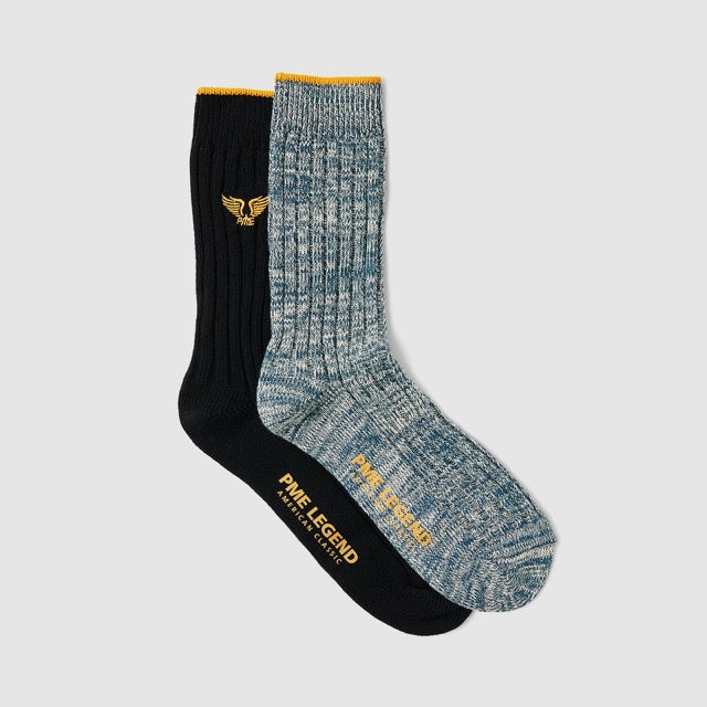 PAC2410601-5448 PME Legend Cotton Blend Socks 2-Pack Key Largo