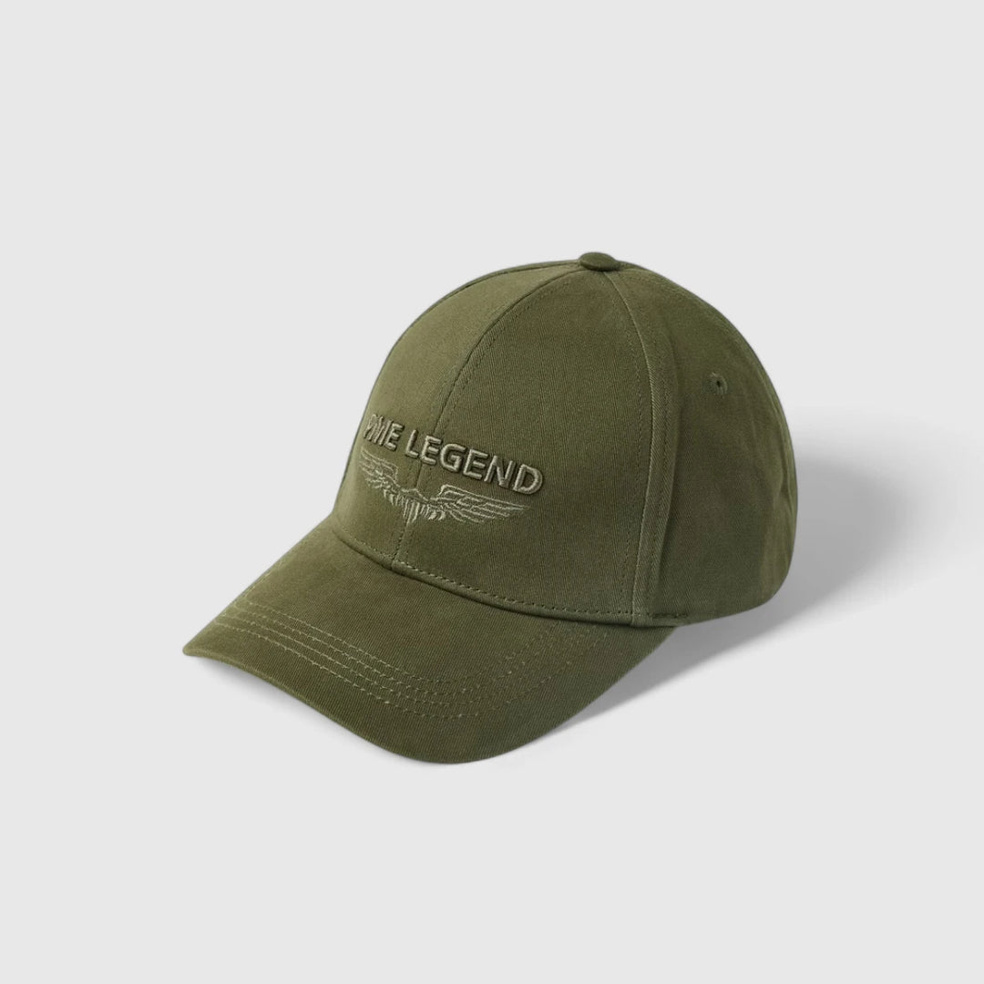PAC2508900-6416 PME Legend Cap Twill Embroidery Olive Night / Groen