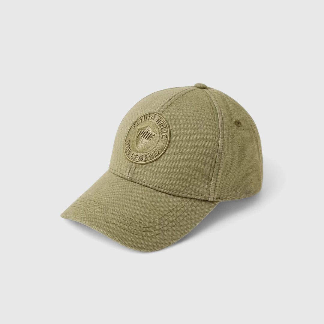 PAC2508901-6379 PME Legend Cap Washed Canvas Oil Green / Groen