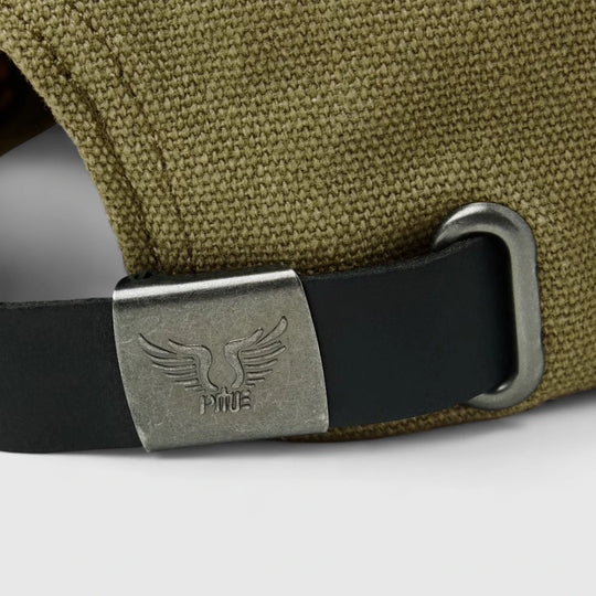 PAC2508901-6379 PME Legend Cap Washed Canvas Oil Green / Groen