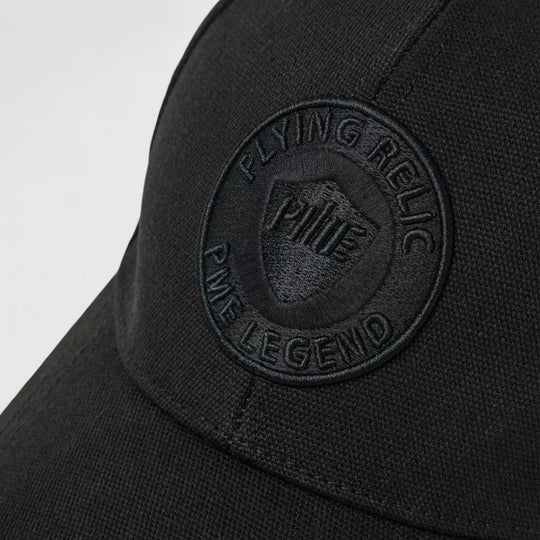 PAC2508901-999 PME Legend Cap Washed Canvas Black / Zwart