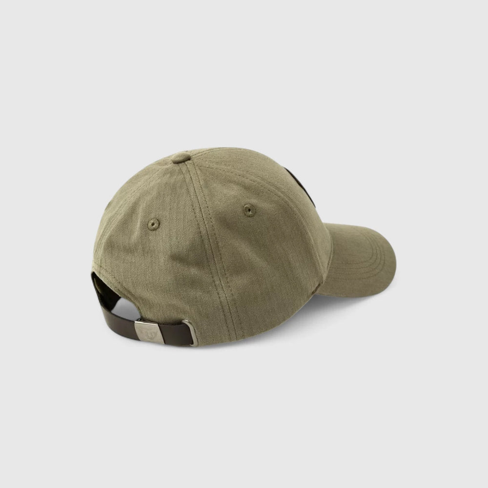 PAC2508903-6416 PME Legend Cap Cotton With Badges Olive Night / Groen