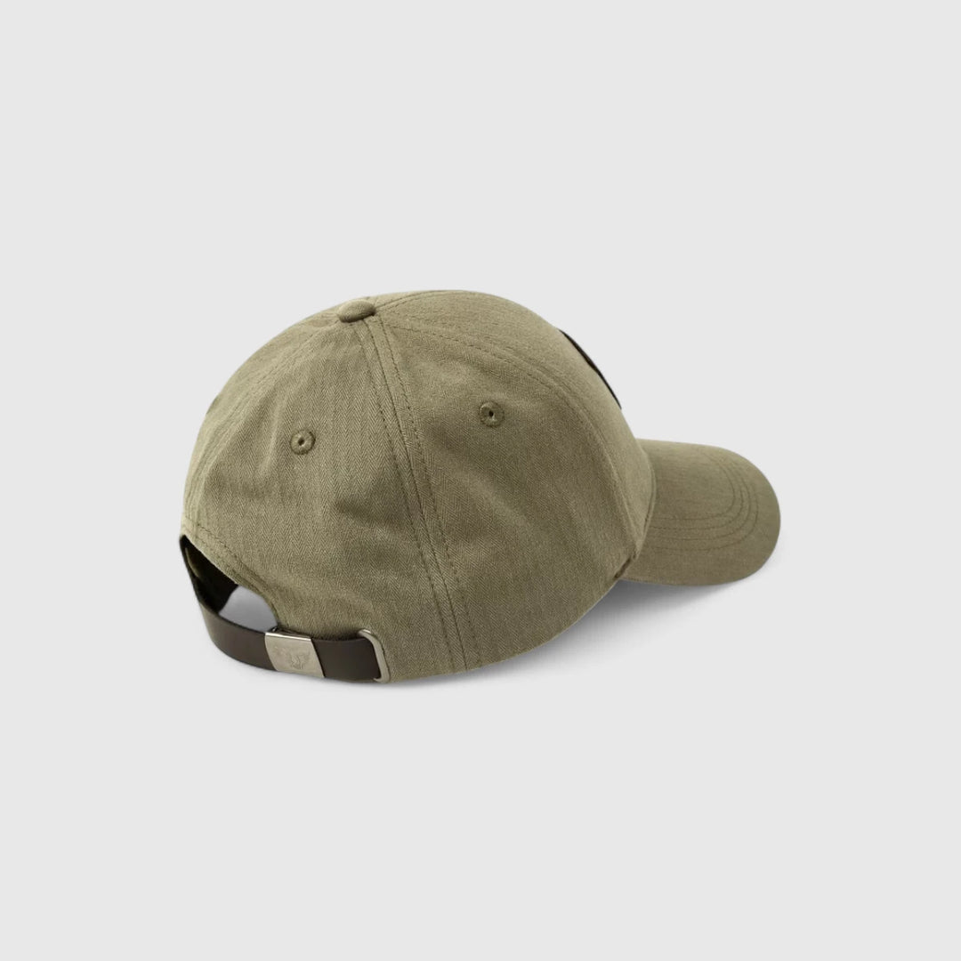 PAC2508903-6416 PME Legend Cap Cotton With Badges Olive Night / Groen