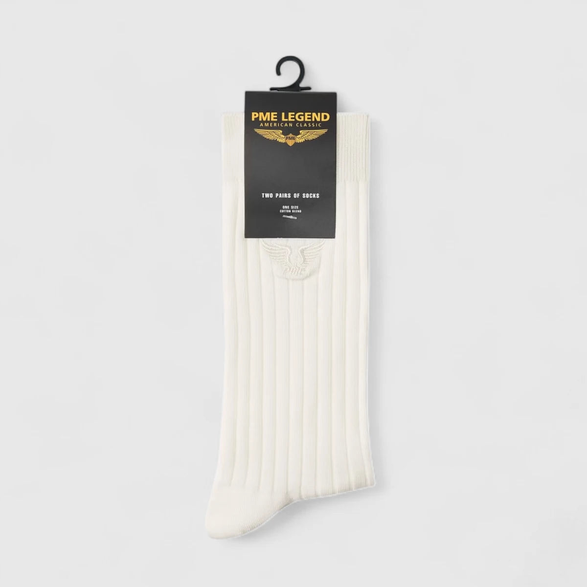 PAC2508922-900 PME Legend Socks Ribbed Socks White / Wit