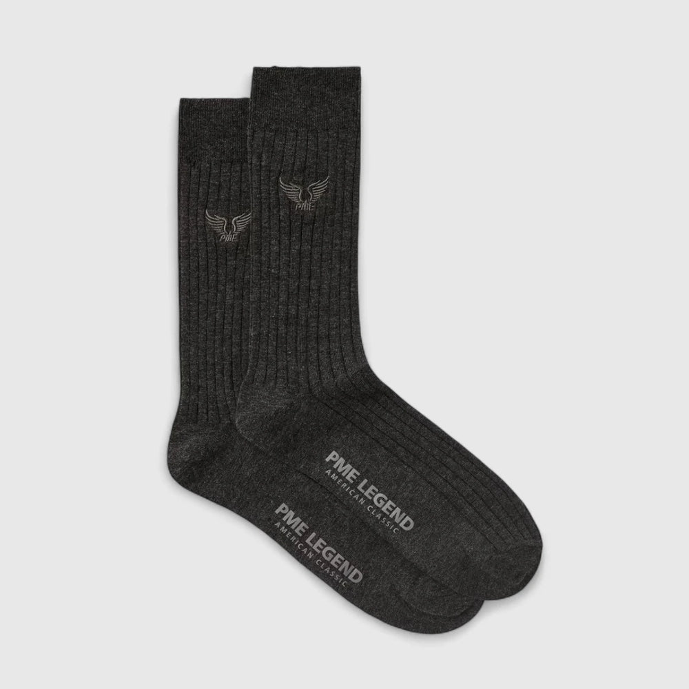 PAC2508922-9703 PME Legend Socks Ribbed Socks Dark Grey / Grijs
