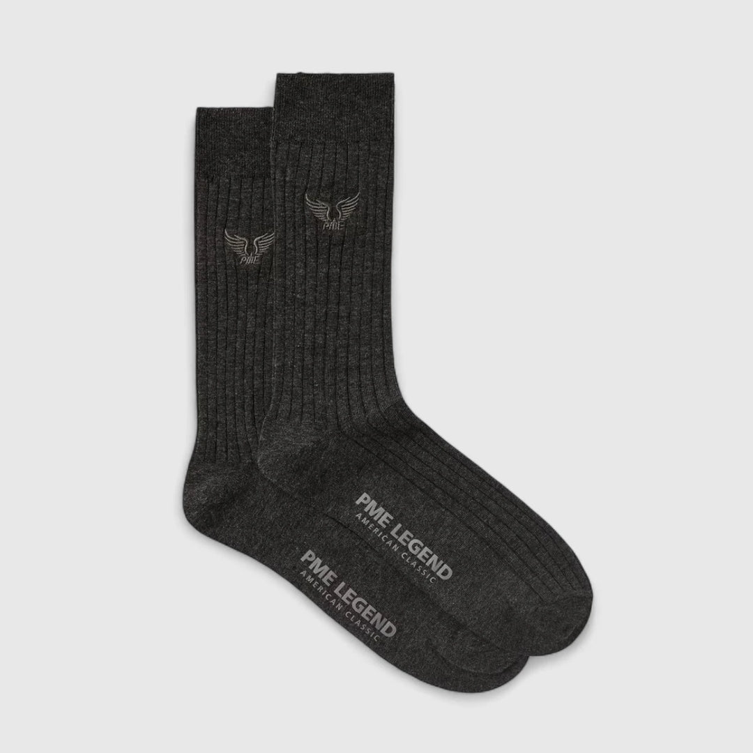 PAC2508922-9703 PME Legend Socks Ribbed Socks Dark Grey / Grijs