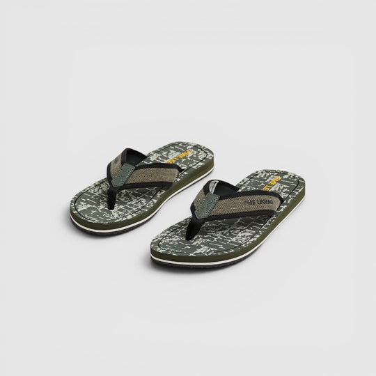 PBO2604130-015 PME Legend Slipper Sandal Jetflap Camouflage / Groen