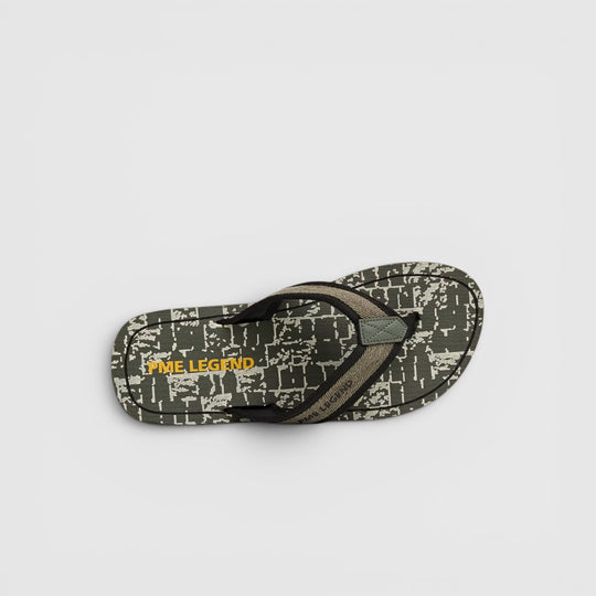PBO2604130-015 PME Legend Slipper Sandal Jetflap Camouflage / Groen