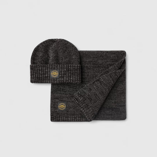 PBX2510912-999 PME Legend Cadeauset Beanie & Sjaal Black / Zwart