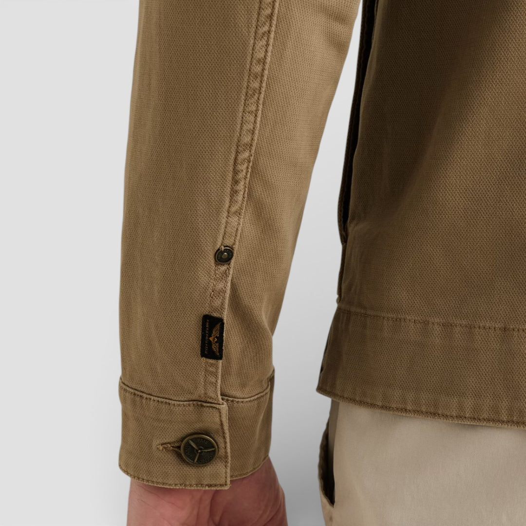 PDJ2602602-6405 PME Legend WORKER Jacket With Stitching Details Elmwood / Khaki