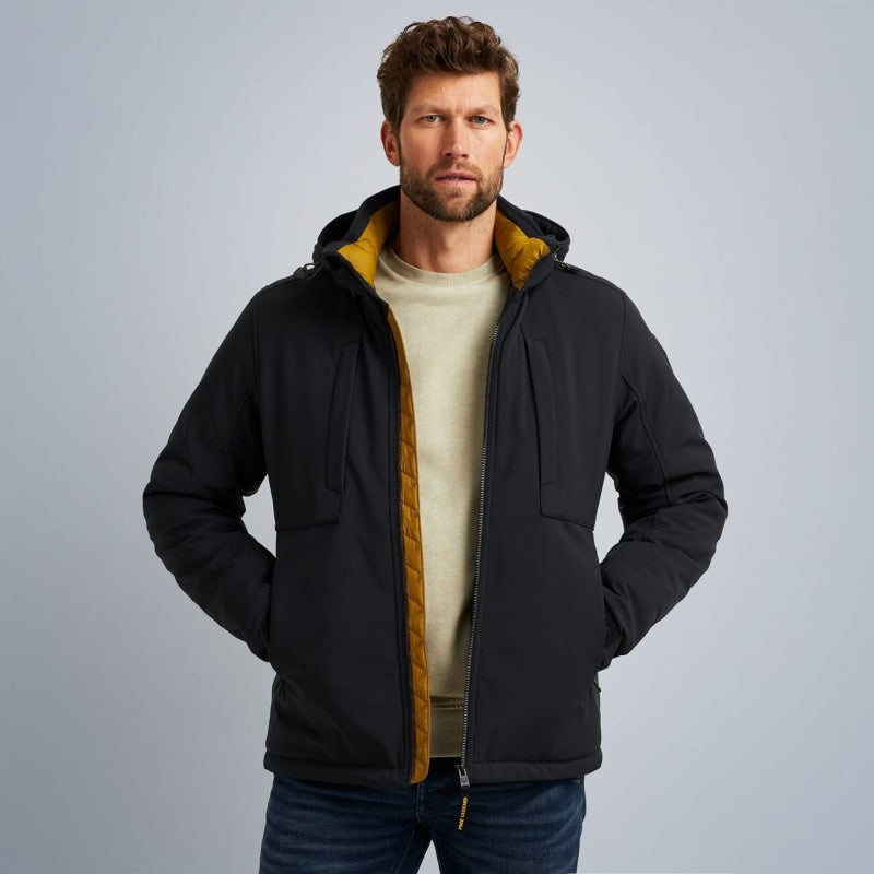pja2309114 9067 semi long jacket hawkdown 2.0 pme legend winter jas crop1