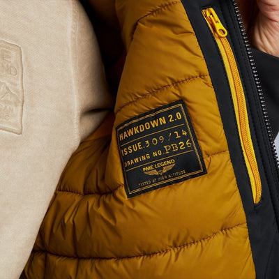 pja2309114 9067 semi long jacket hawkdown 2.0 pme legend winter jas crop9