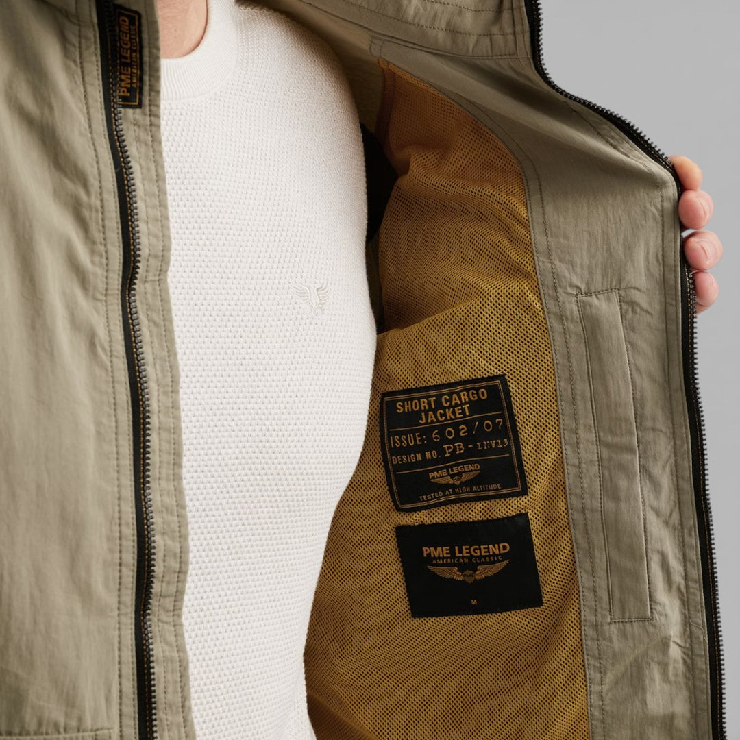 PJA2602107-6485 PME Legend UTILITY CARGO Jacket Khaki