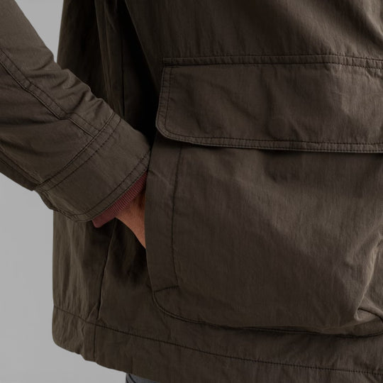 PJA2602107-8039 PME Legend UTILITY CARGO Jacket Beluga / Groen Grijs