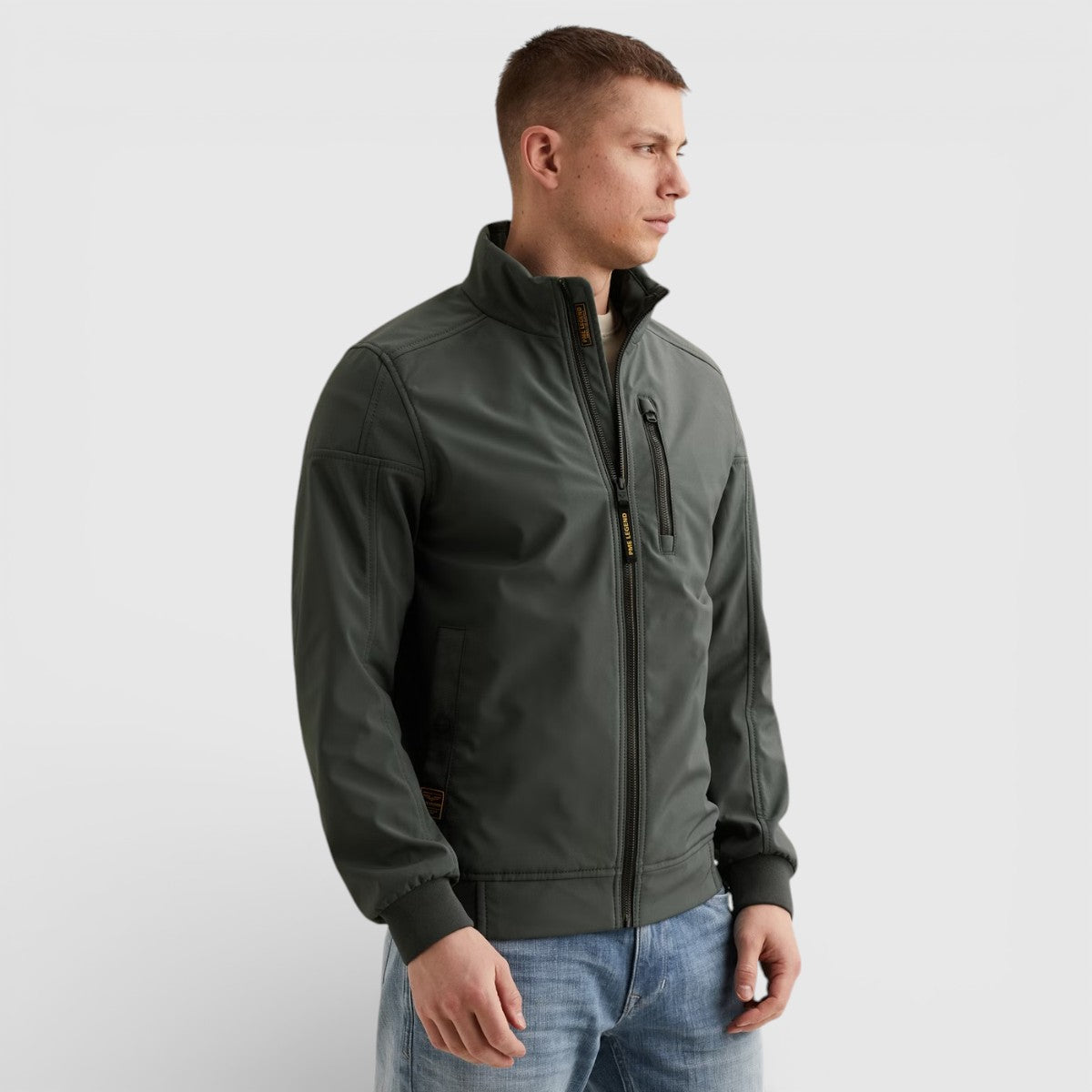 bomber jacket skyglider PJA2602108 pme legend zomer jas 6026 Grijs