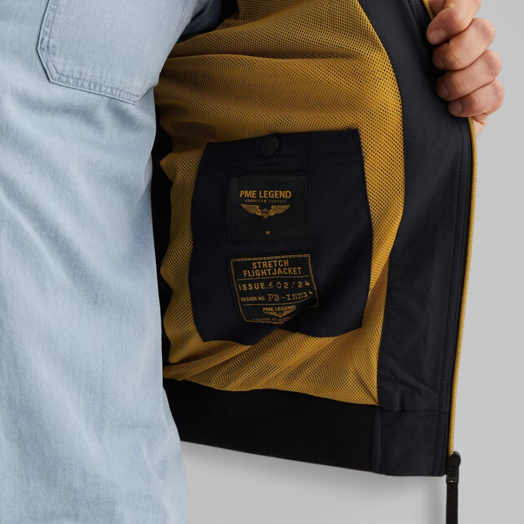 PJA2602124-5281 PME Legend FLIGHT Jacket Salute / Donkerblauw