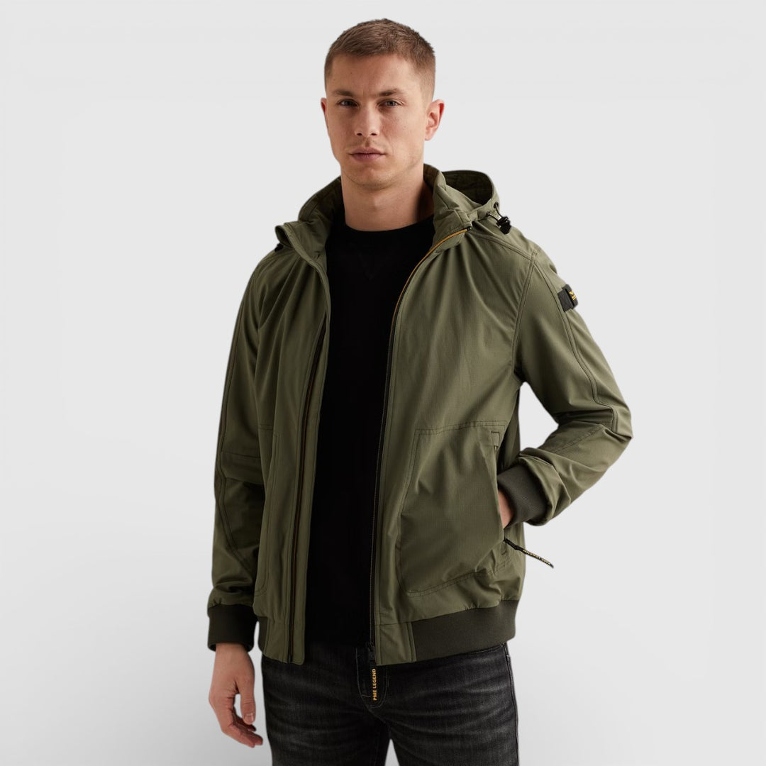 PJA2602124-6414 PME Legend FLIGHT Jacket Dusty Olive / Groen