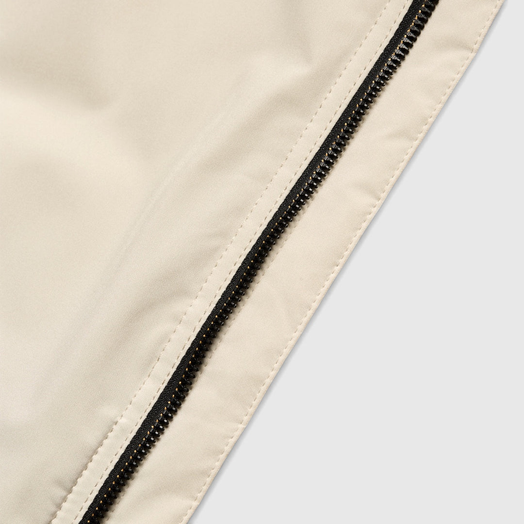 PME Legend Havil-Sky bomberjack in Castle Wall Beige, achterdetail, PJA2608124-6412