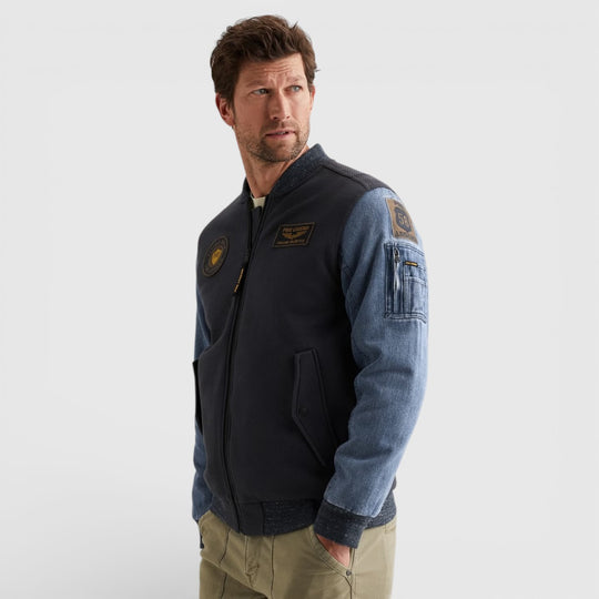 PJH2602484-5116 PME Legend INTERLOCK Jacket Mood Indigo / Blauw