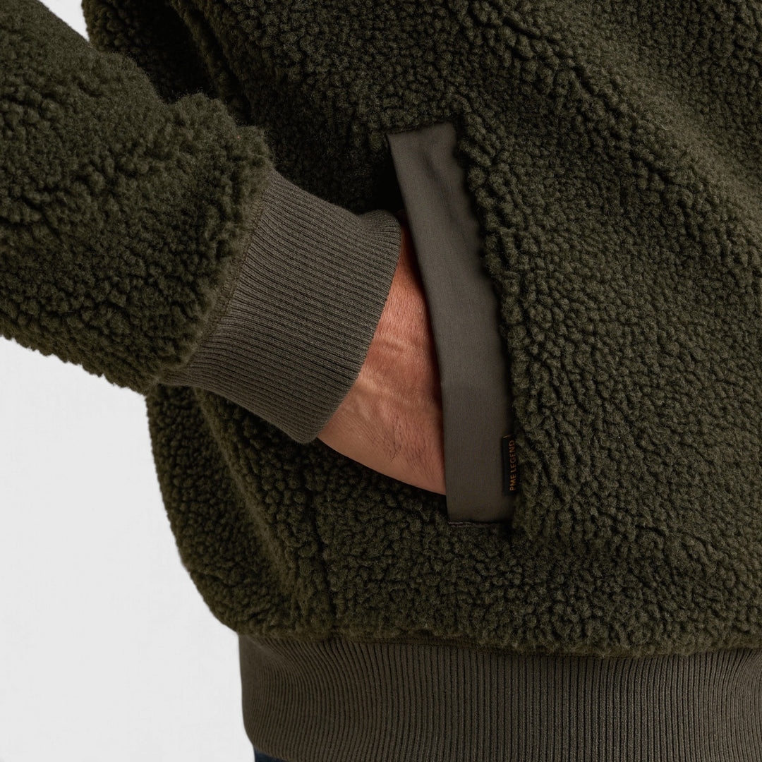 PJH2610478-8039 PME Legend Jas Sherpa Hybrid Beluga / Donkergroen