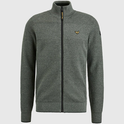 pkc2309363 6429 zip jacket cotton knit pme legend scarab