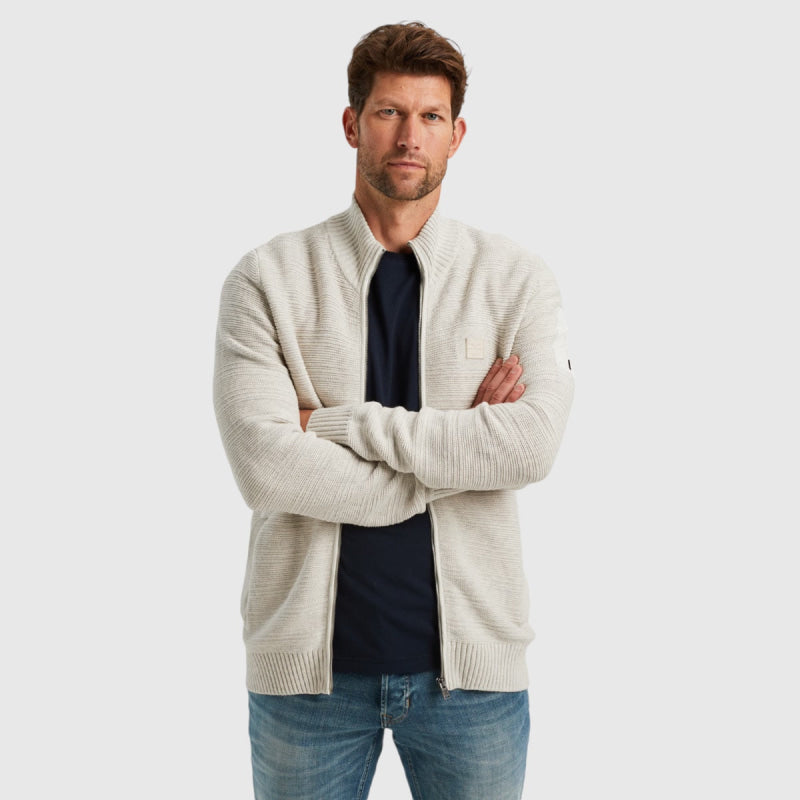 PKC2411363-910 PME Legend Zip Jacket Cotton Structure Knit