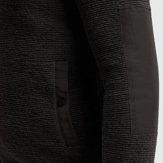 PKC2510322-971 PME Legend knitwear Zip Jacket Texture Yarn Dark Grey Melee / Grijs