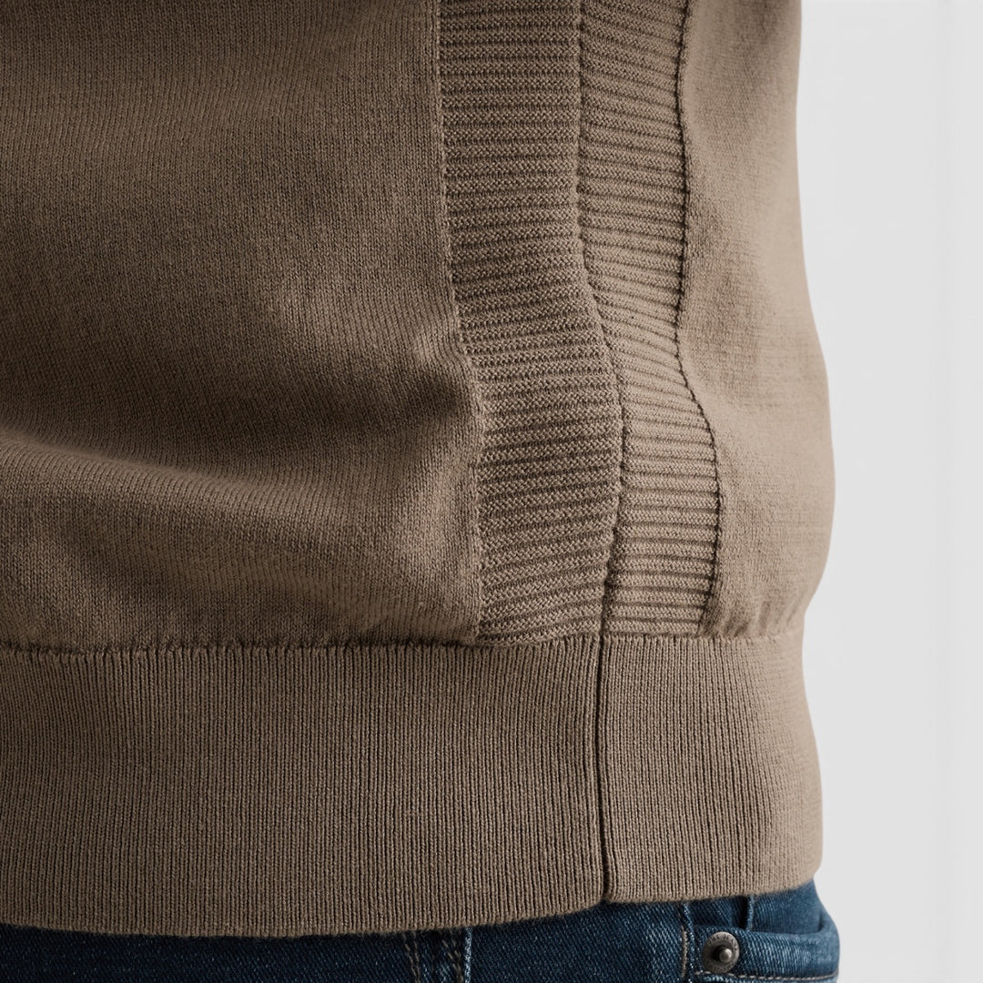PME Legend Vest van Biologisch Katoen met Ritssluiting