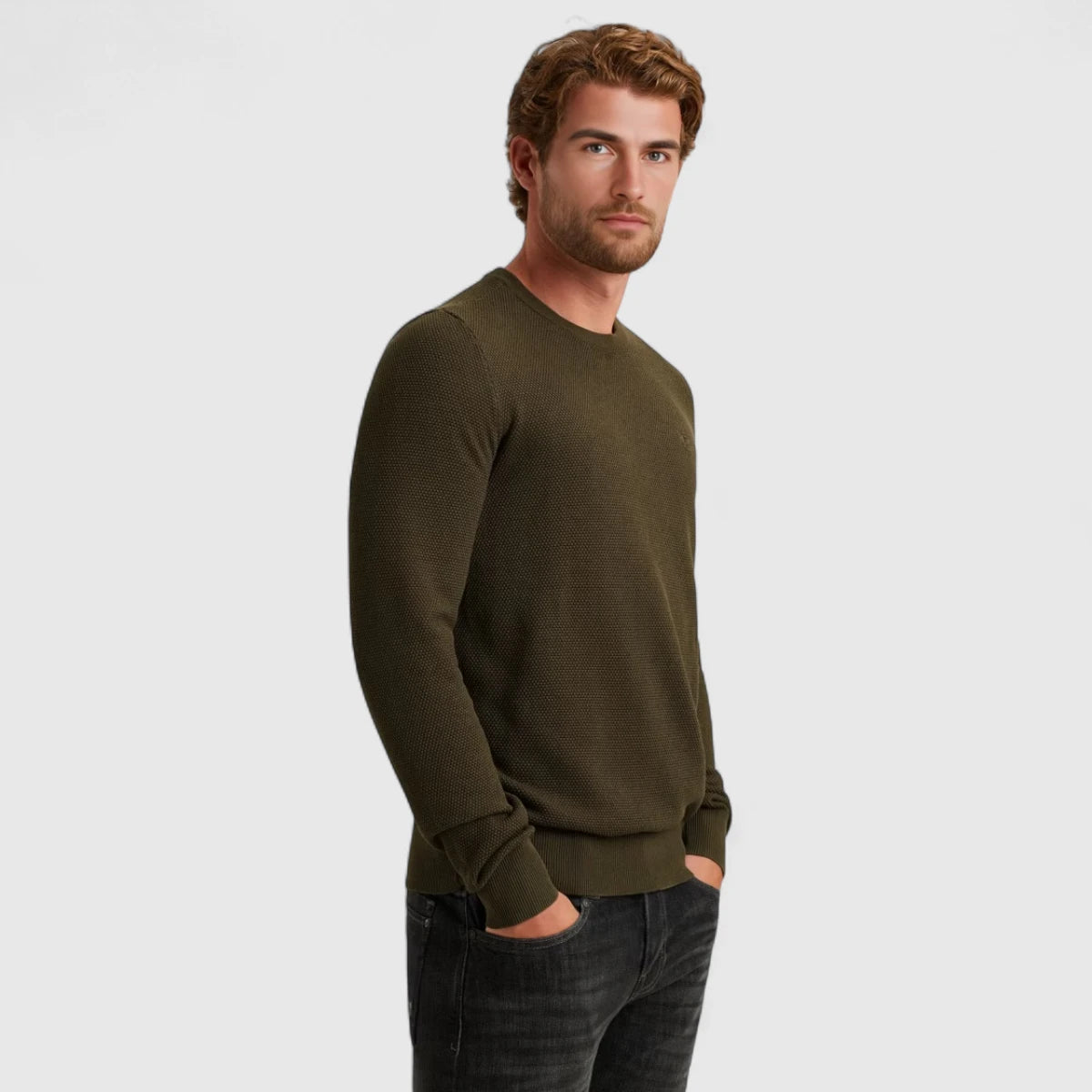 PKW0000334-8039 PME Legend Knitwear Cotton Modal Beluga