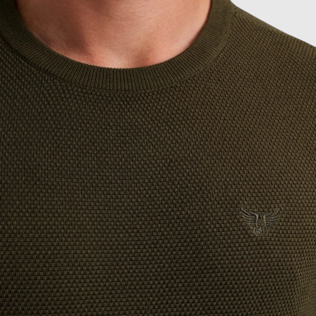 PKW0000334-8039 PME Legend Knitwear Cotton Modal Beluga
