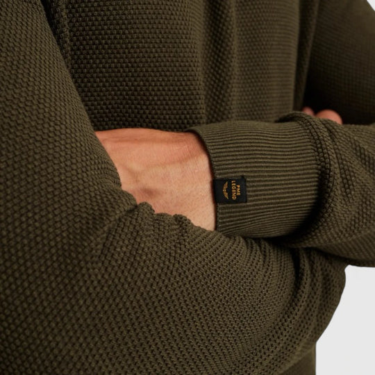 PKW0000334-8039 PME Legend Knitwear Cotton Modal Beluga