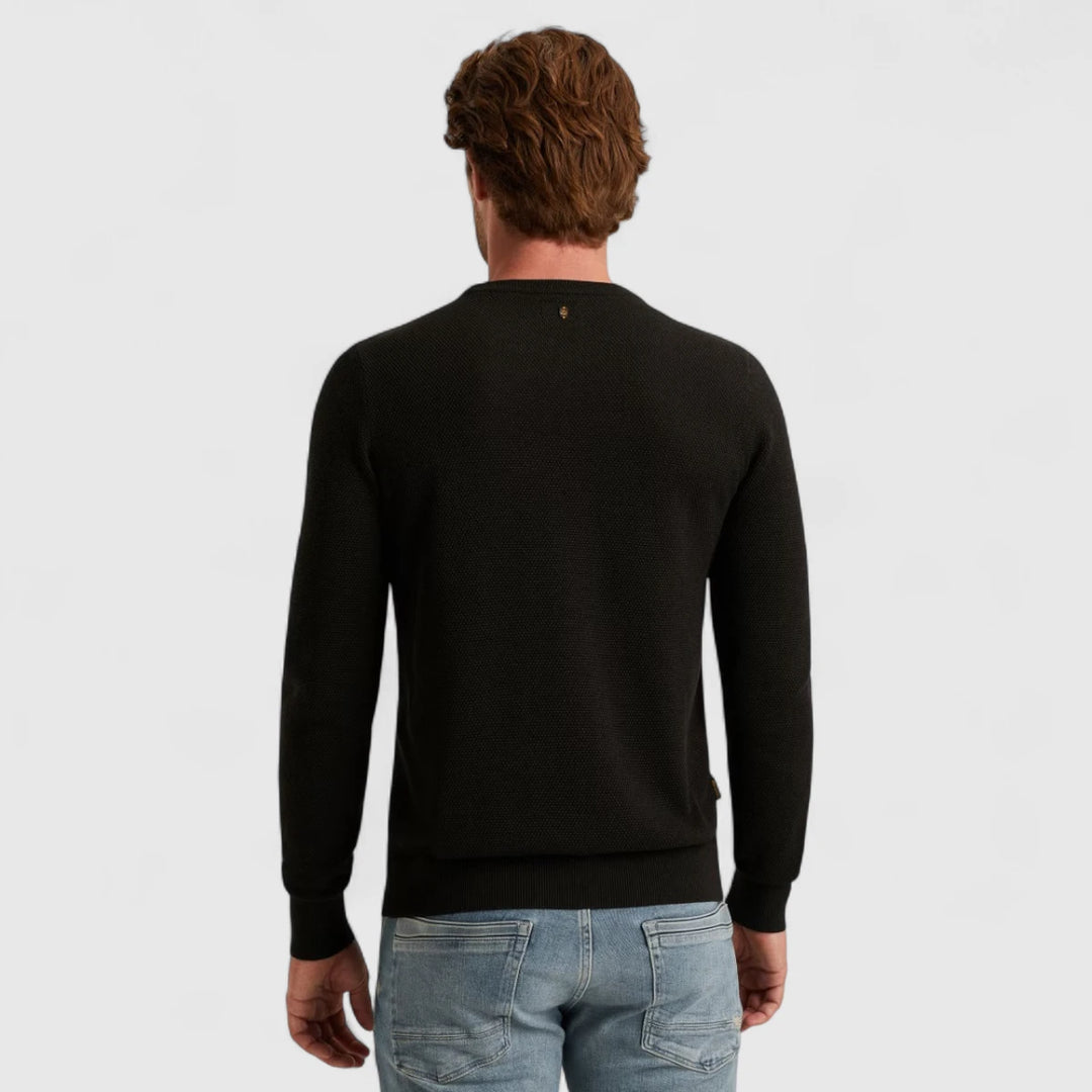 PKW0000334-999 PME Legend Knitwear Cotton Modal Zwart
