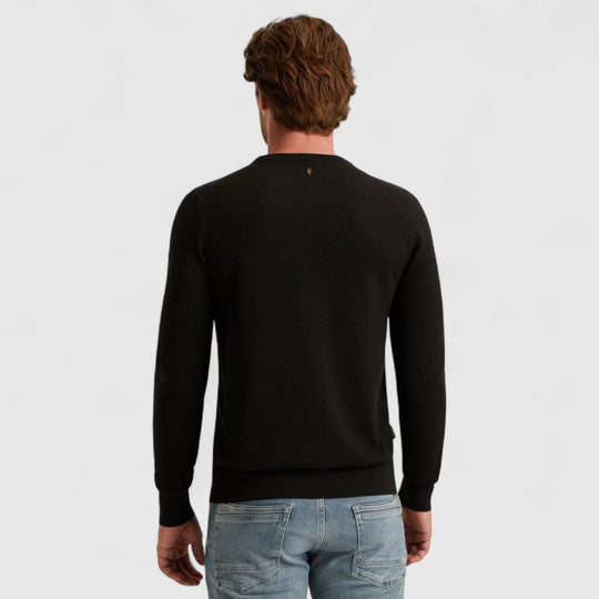 PKW0000334-999 PME Legend Knitwear Cotton Modal Zwart