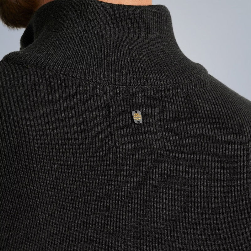pkc2309322 996 half zip collar cotton knit pme legend antracite melee crop7