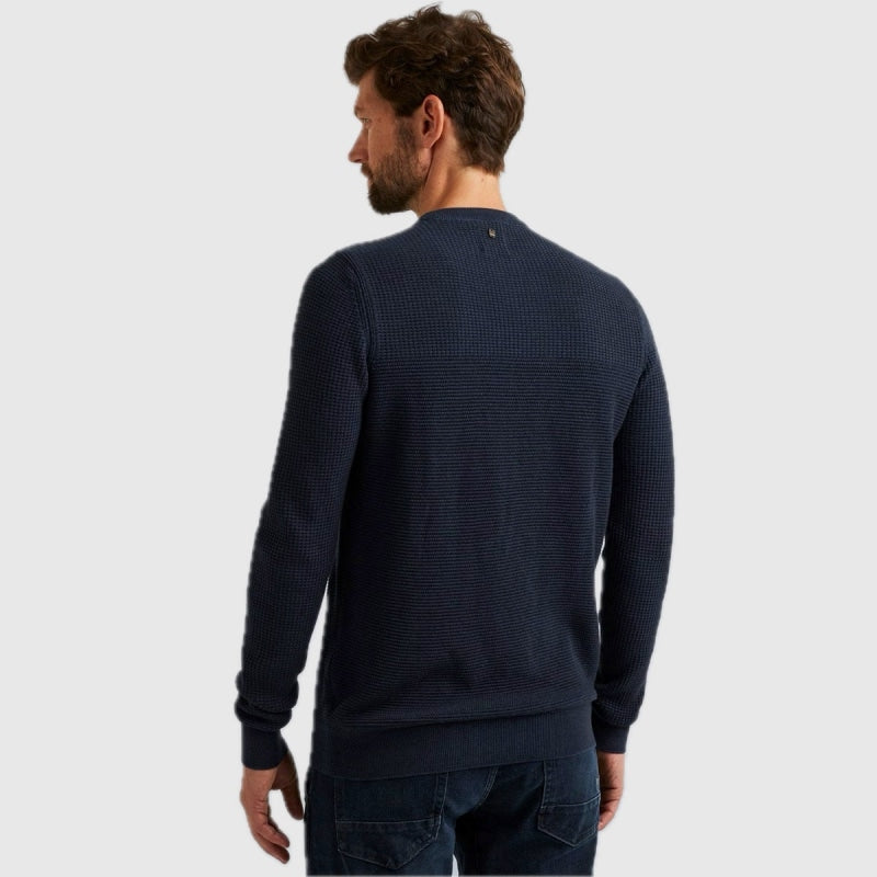 pkw2310300 5281 crewneck cotton plated pme legend trui salute back