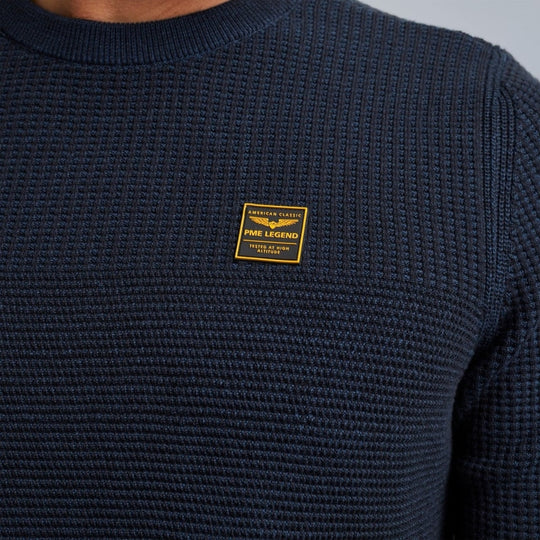 pkw2310300 5281 crewneck cotton plated pme legend trui salute crop6