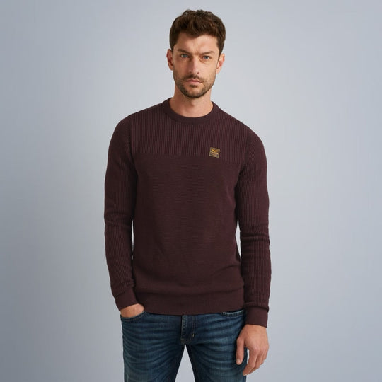 Pme Legend Crewneck Cotton Plated Truien