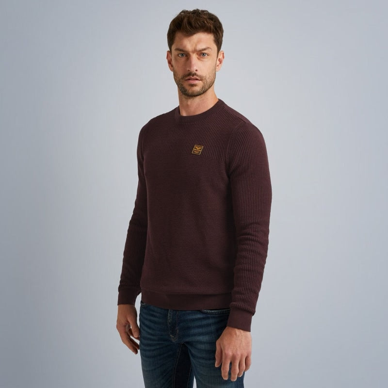 pkw2310300 8200 crewneck cotton plated pme legend trui fudge crop4