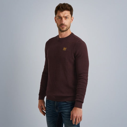 pkw2310300 8200 crewneck cotton plated pme legend trui fudge crop4