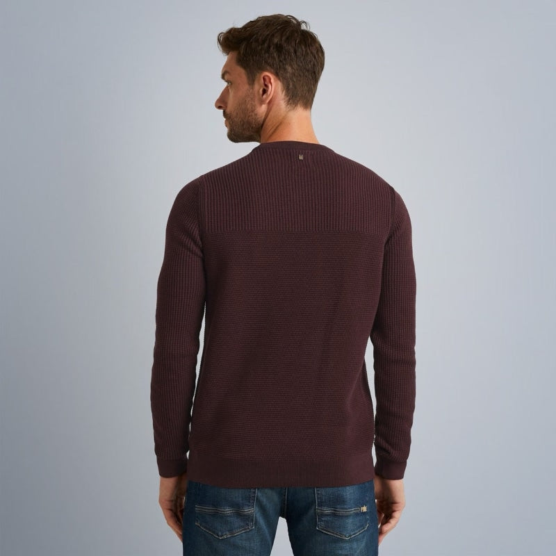 pkw2310300 8200 crewneck cotton plated pme legend trui fudge crop5