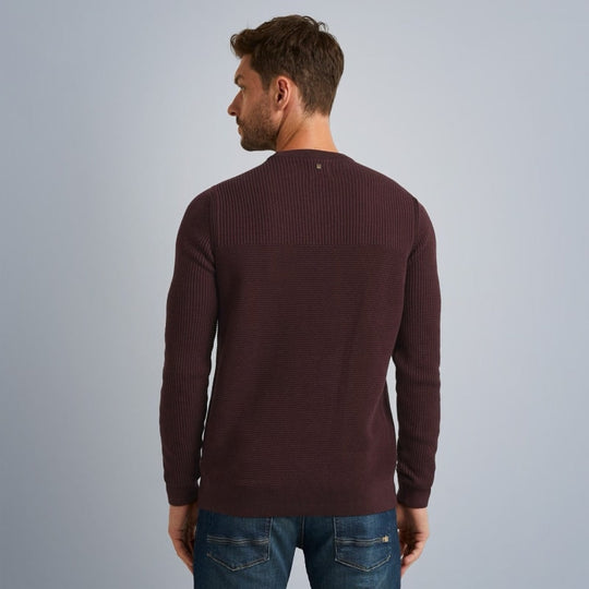 pkw2310300 8200 crewneck cotton plated pme legend trui fudge crop5