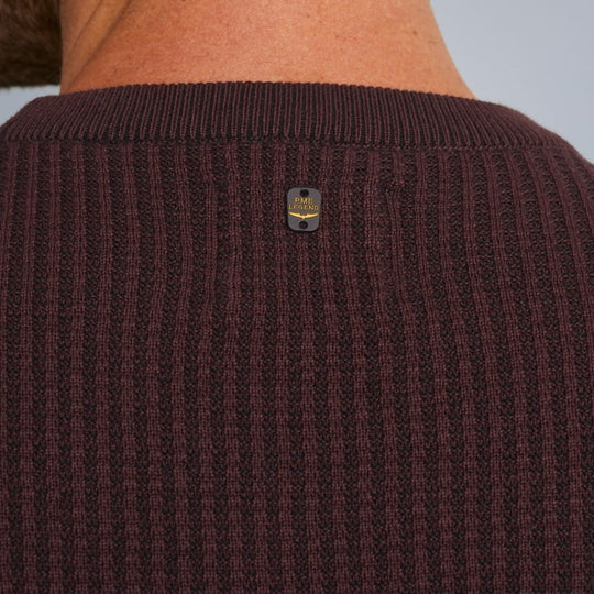 pkw2310300 8200 crewneck cotton plated pme legend trui fudge crop7